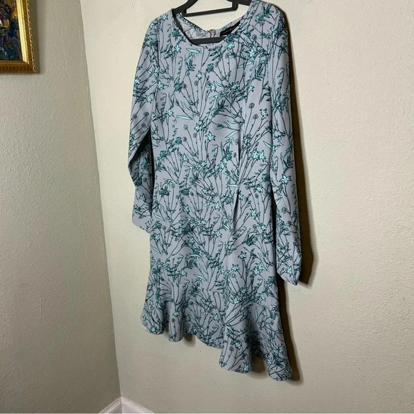 Banana Republic Long Sleeve Floral Dress Size 8 - Picture 6 of 6